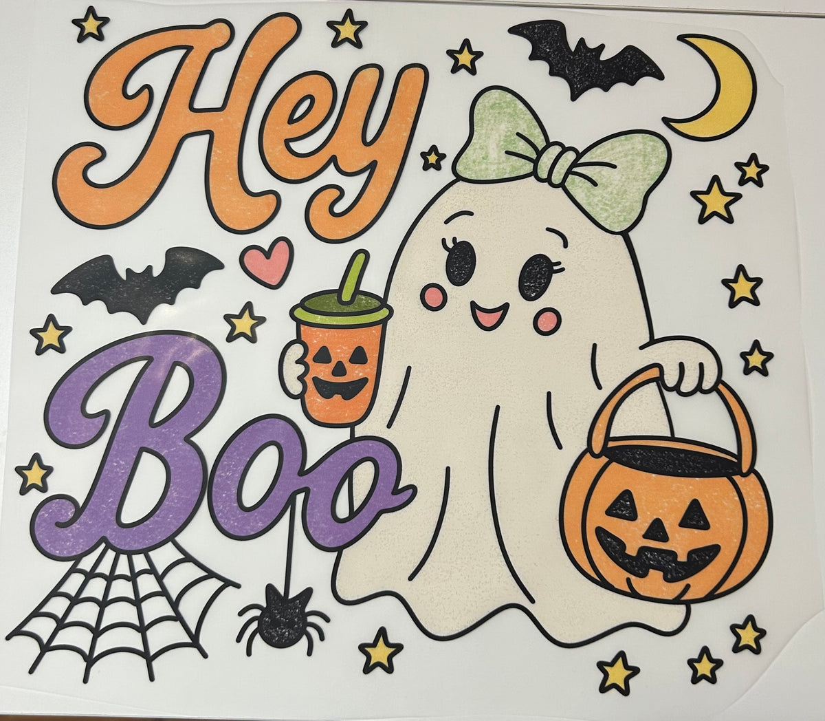 Hey Boo Graphic