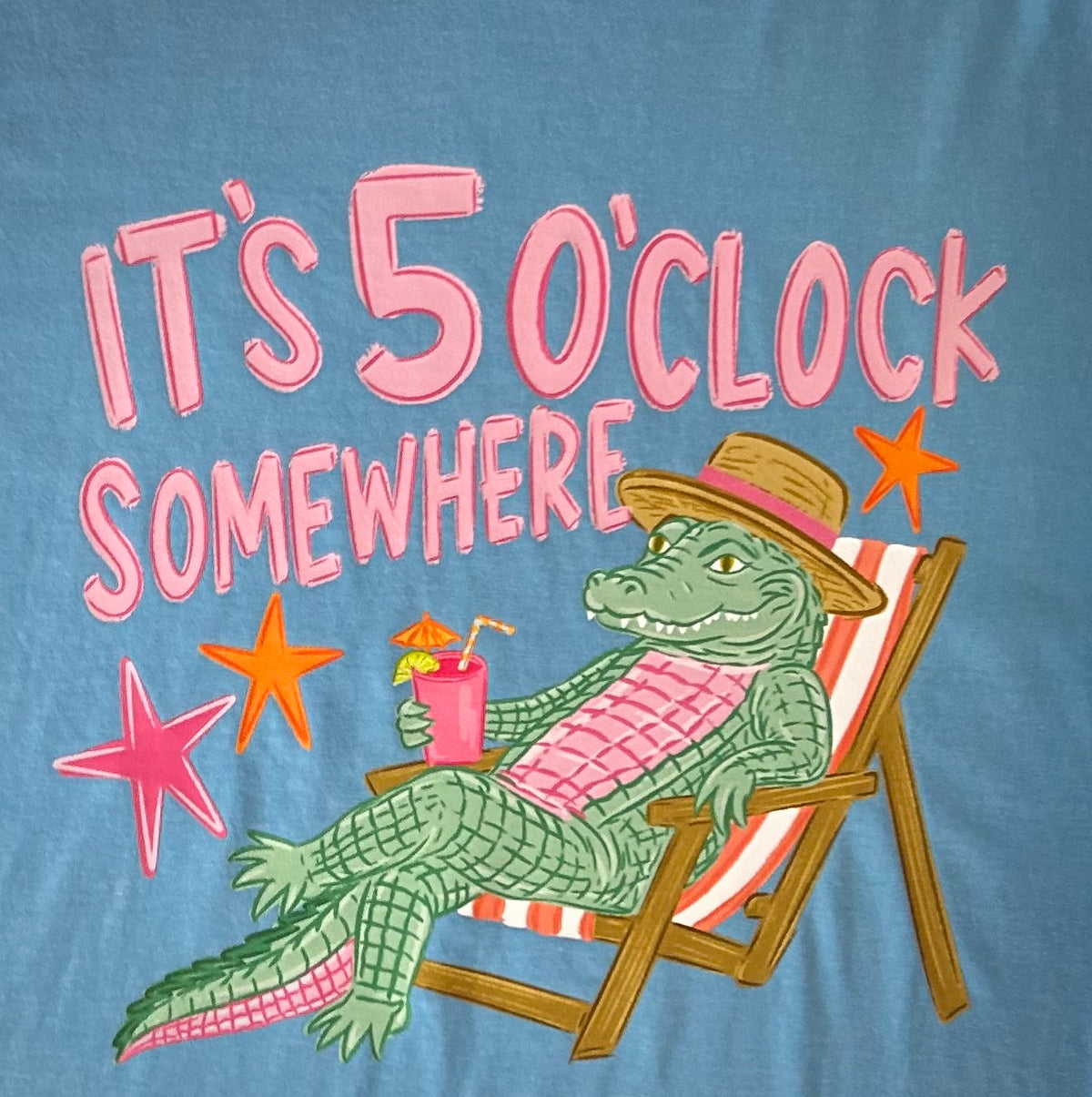 It's 5'o Clock Somewhere Graphic Tee