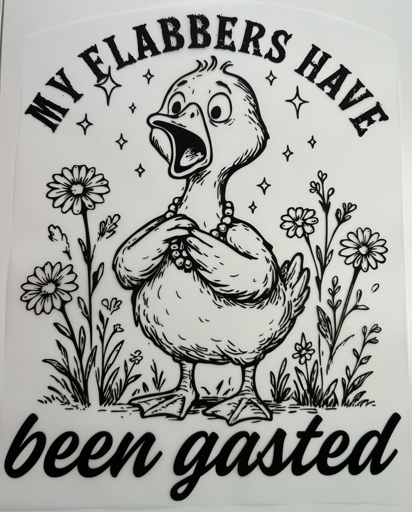 My Flabbers Have Been Gasted — Graphic