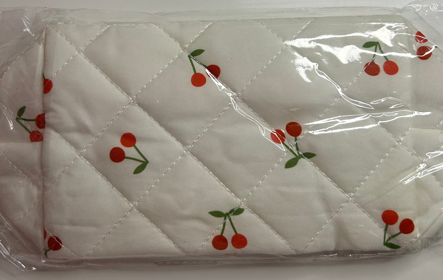 White with Cherries