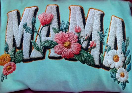 Mama Floral Graphic Tee
